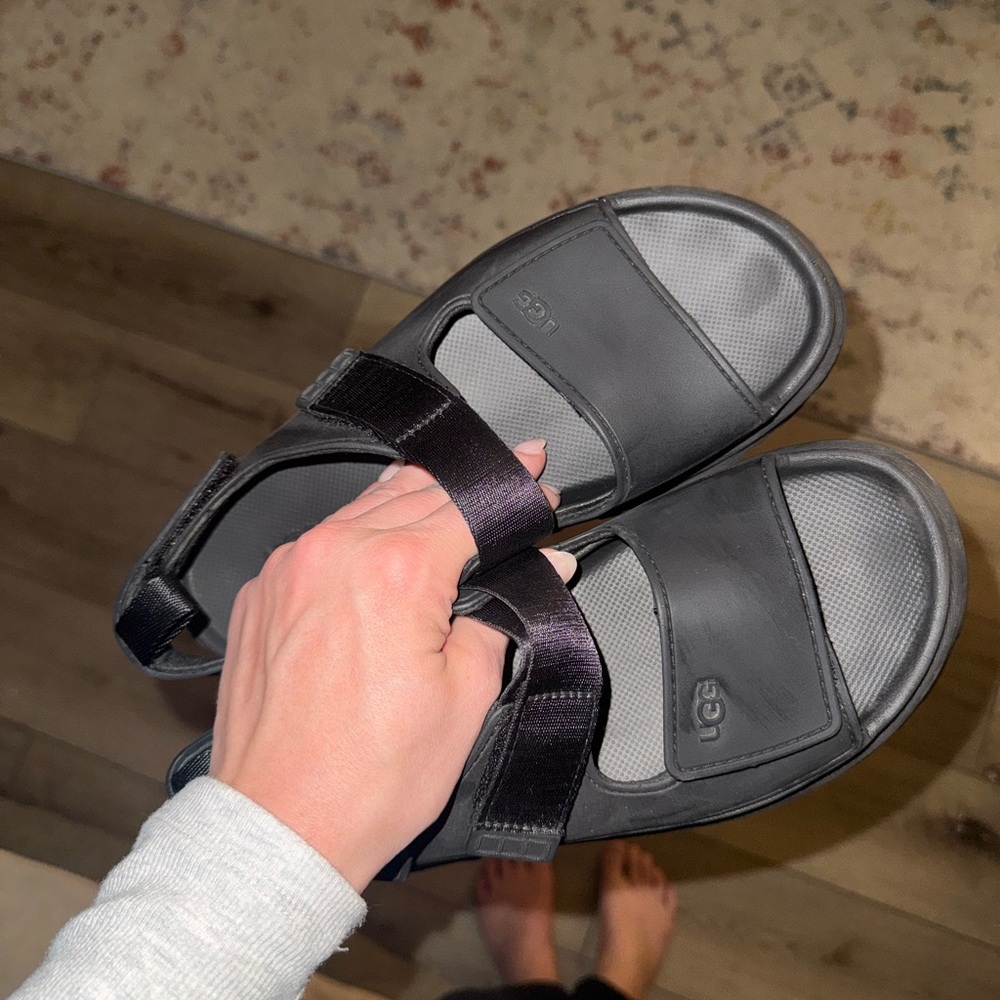UGG Women Black Sandals